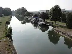 Canal de la Marne al Rhin en Pagny-sur-Meuse