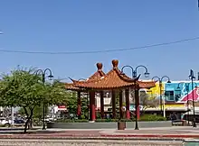 Pagoda china en Chinesca Mexicali.
