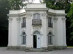 Pagodenburg en el parque de  de Nymphenburg