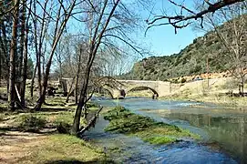 Puente de Cristinas en Pajaroncillo (Cuenca), 2019.