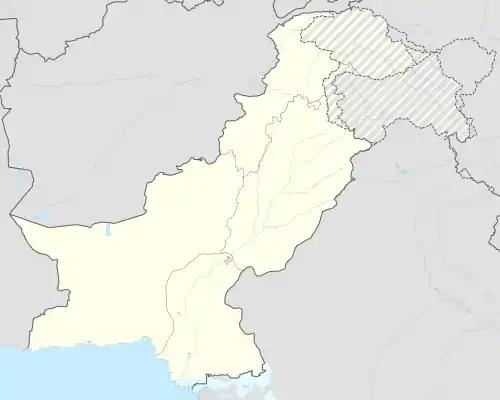 Landi Kotal ubicada en Pakistán