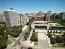 Edificio Eurobuilding, calle del Poeta Joan Maragall y Palacio de Congresos