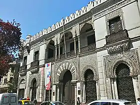 Palacio La Alhambra en Santiago de Chile (1860-62)
