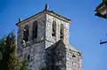 Iglesia de Eulalia. Torre campanario.