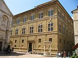 Palazzo Piccolomini de Pienza.