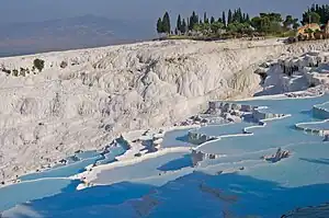 Hierápolis-Pamukkale: Piscinas naturales de Pamukkale