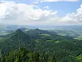 Montes Pieninos, cordilleras orientales de los Beskids occidentales