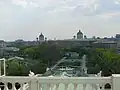 Vista desde la azotea del Burgtheater.