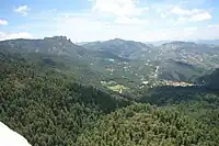 Vista del la Sierra de Pachuca.