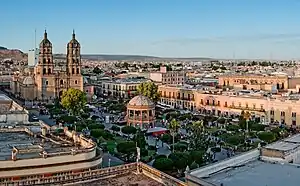 Centro histórico de Durango.