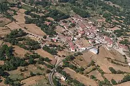 Vista aéra de Valdehijaderos.