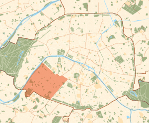 Geolocalización en el mapa de París