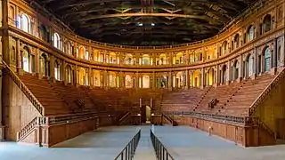 Teatro Farnesio en Parma (1618)