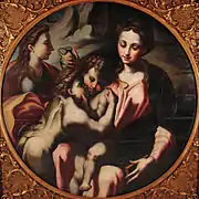Parmigianino. Sagrada Familia.