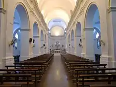 Interior del Santuario de Belén