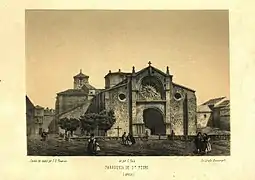 Litografía de Parcerisa (1865)