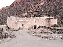 Parte posterior del Edificio principal de la Misión de San Borja Ádac
