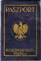 Pasaporte de la Segunda República Polaca, 1934.