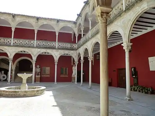 Patio interior de la Casa de las Torres.