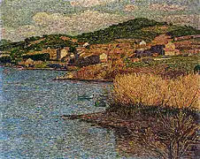 Paisaje cerca de Hyères (1909)