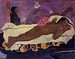 Manao tupapau, de Gauguin.