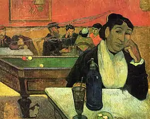 Paul Gauguin, En el café (Retrato de Madame Ginoux)