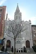 Paul Robeson Theater, formerly the Fourth Universalist Church, Fort Greene, Brooklyn (1833–1834)