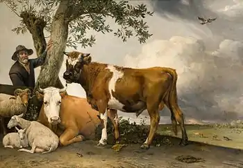 El toro, de Paulus Potter (1647).