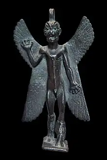 Pazuzu, demonio, periodo neoasirio (siglo VIII o VII a. C.)