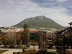 Vista de la Peña desde el Parque Manuel Carrasco