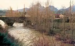 Puente de Pedrosa del Rey (León) en 1980