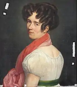 Sophie de Bay, primera esposa de Charles Matet, Montpellier, musée Fabre