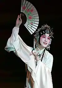 Intérprete de ópera Kun Qu en Pekín - China China.