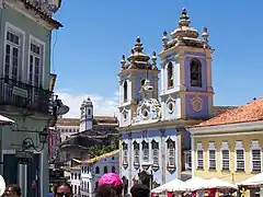 Centro histórico de la ciudad de Salvador de Bahía, de arquitectura colonial portuguesa.