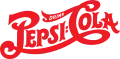 Tercer logotipo de Pepsi-Cola, usado desde 1906 hasta 1940.