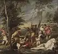 Copia de La bacanal pintada por Rubens (Nationalmuseum, Estocolmo).