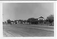 Calle principal de Filadelfia, en abril de 1949.