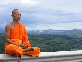 Monje Theravada en Tailandia