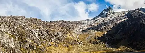 Pico Humboldt en la Sierra Nevada de Mérida.