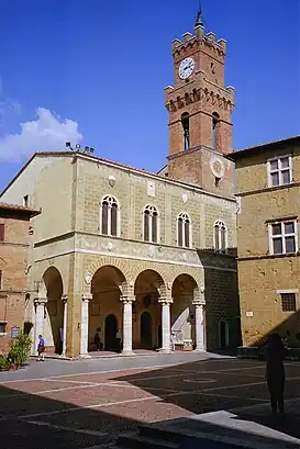 Palazzo Pubblico de Pienza.