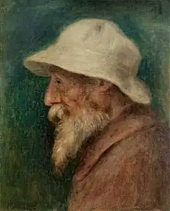 Renoir:  Autorretrato, (1910).