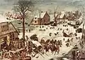 Pieter Brueghel el Viejo:El empadronamiento en Belén