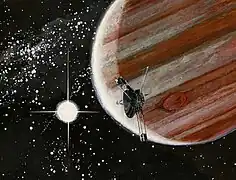 Pioneer 10Primer sobrevuelo sobre Júpiter