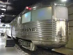 Un tren Pioneer Zephyr original.
