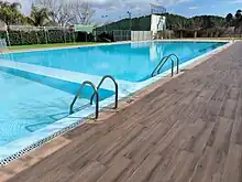 Piscinas de Geldo junto al paraje de la Fuente de San Gil.