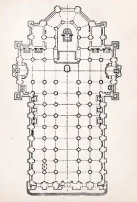 Planta de la catedral