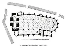 Planta de la catedral