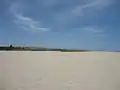 Vista desde la playa de Puerto Los Cabos.