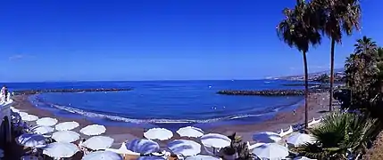 Playa de Troya en Costa Adeje