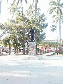 Plaza Bolívar de Sarare en el 2020